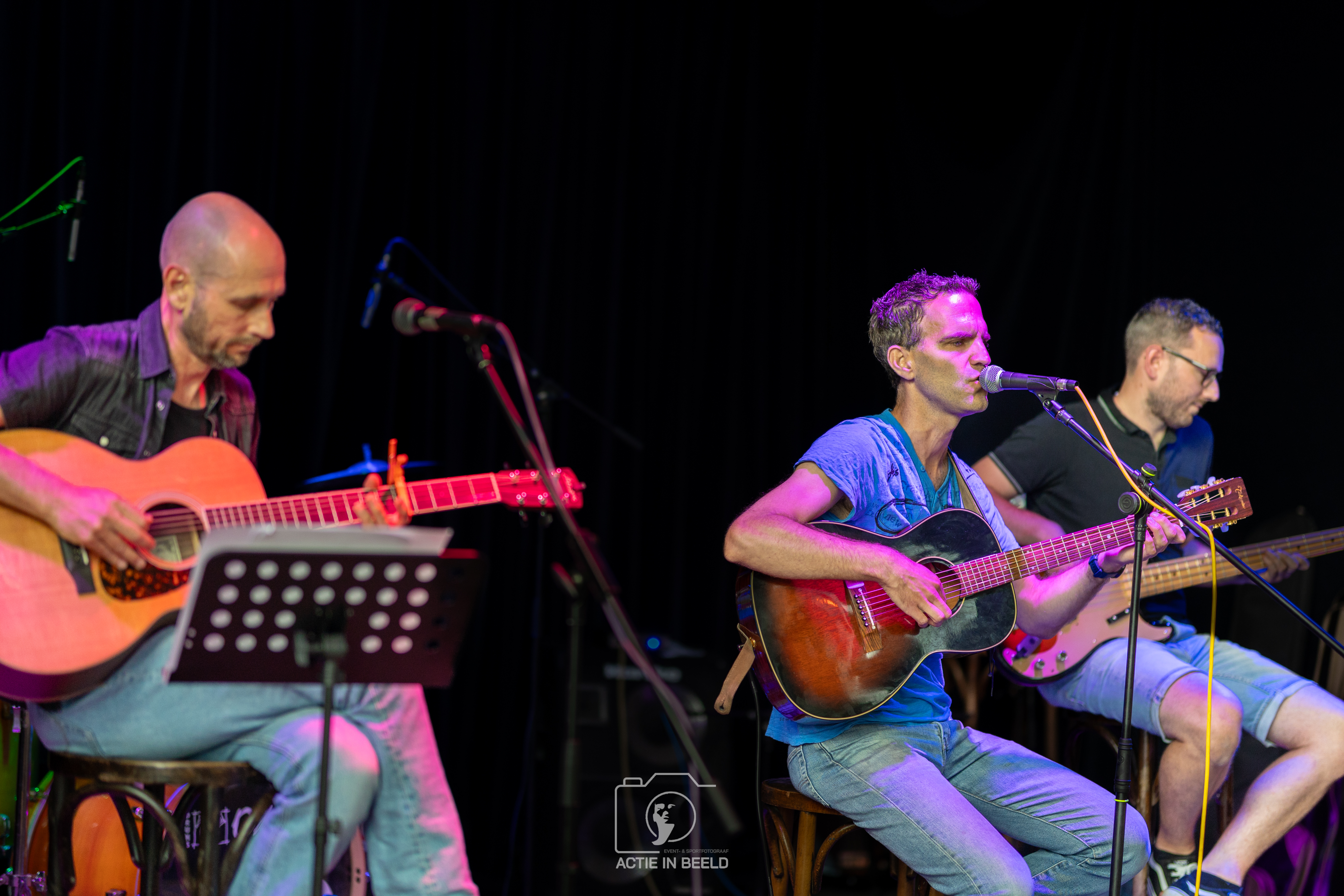 De bandleden van Korte Lijn